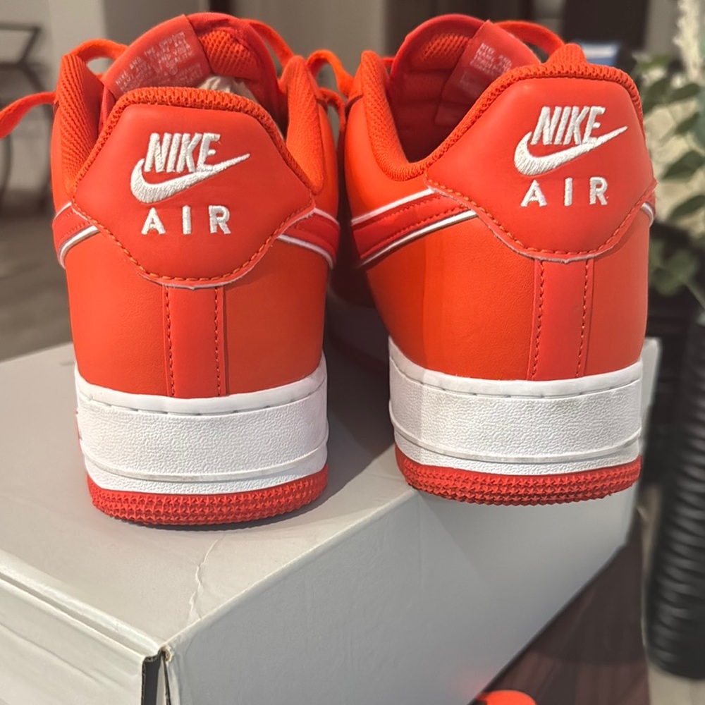 Nike orange AF1 - Picture 3 of 4
